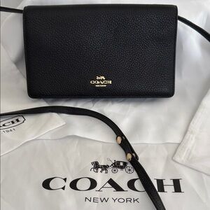 Coach Anna Foldover Crossbody Clutch